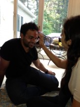 Blessing of Tikka on Third Eye