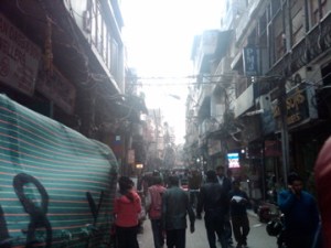 Busy Streets of India