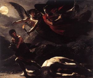 Justice and Vengeance Pursuing Crime