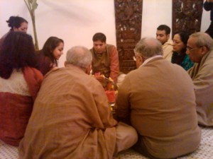 Prayer Session with Family
